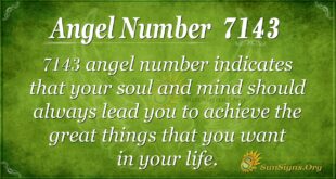 Angel Number 7143