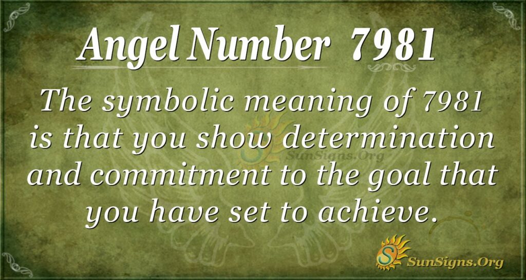 7981 angel number