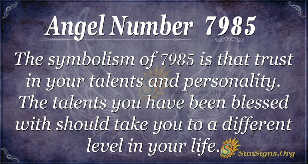 7985 angel number
