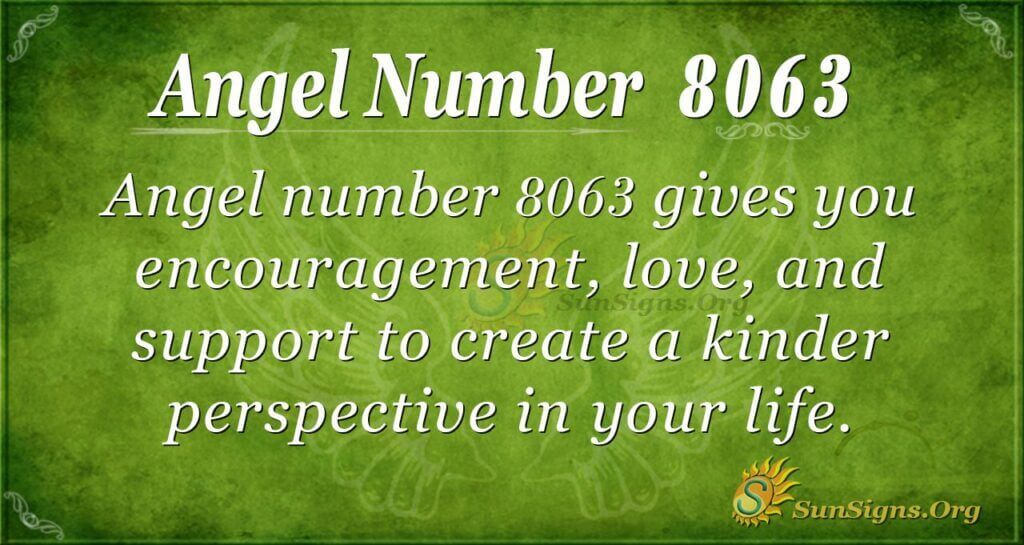 Seeing Angel Number 8063  What Does It Mean Read About 8063 Spiritual  
