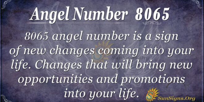 8065 angel number