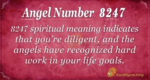 Angel Number 8247