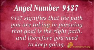Angel Number 9437