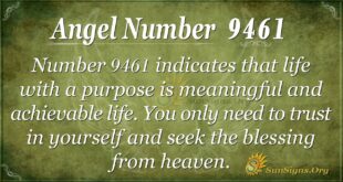 Angel Number 9461