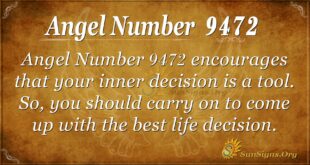 Angel Number 9472