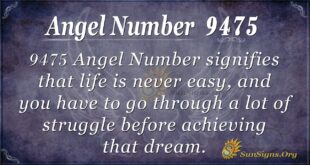 Angel Number 9475