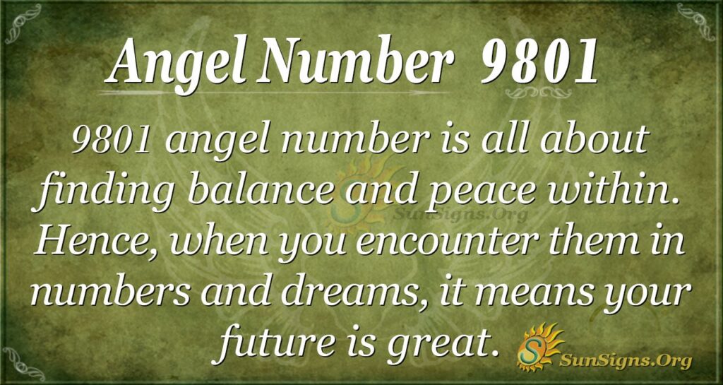 9801 angel number