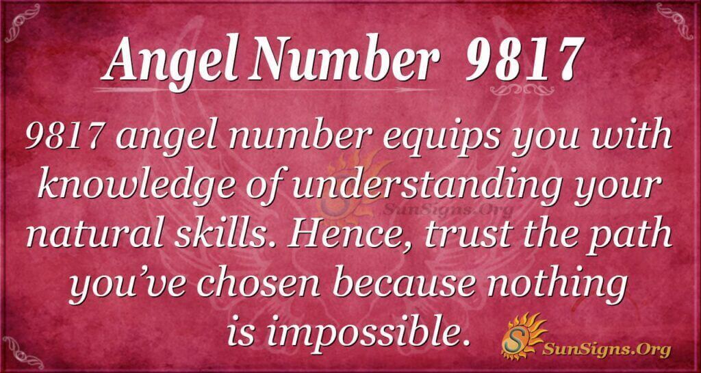9817 angel number