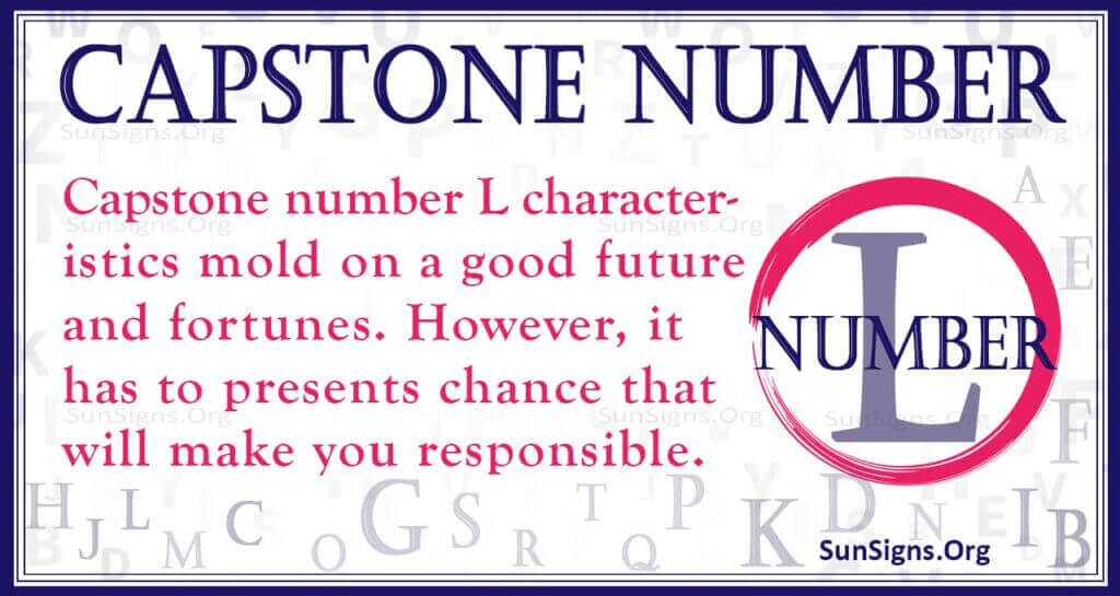 capstone number l