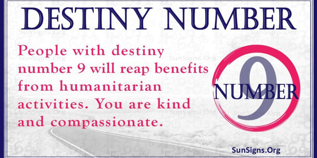 Numerology Destiny Number 9 Strive For Personal Goals SunSigns Org