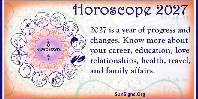 Zodiac Horoscope 2027