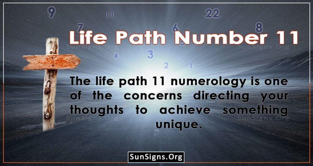 life path number 11