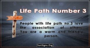 life path number 3