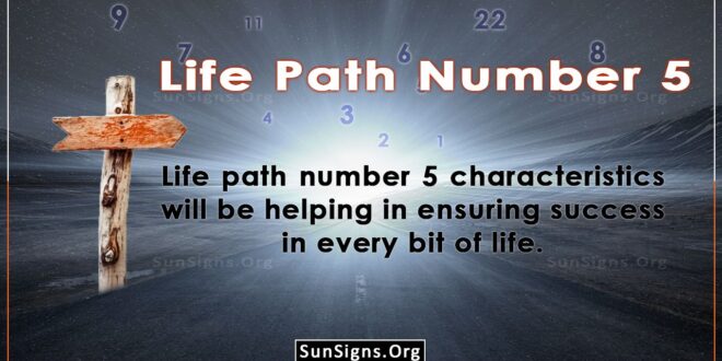 life path number 5
