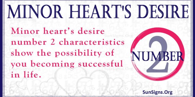Minor Heart’s Desire Number 2