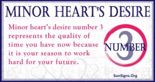 Minor Heart’s Desire Number 3