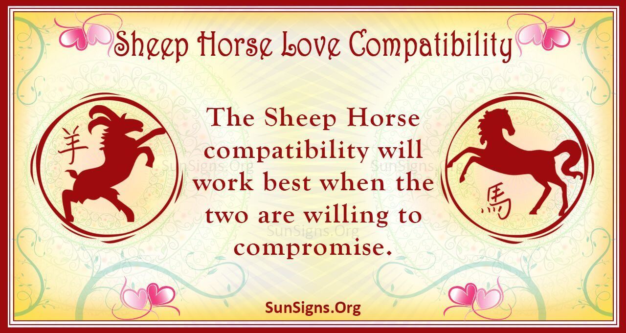 Sheep And Horse Compatibility Balanced Connection