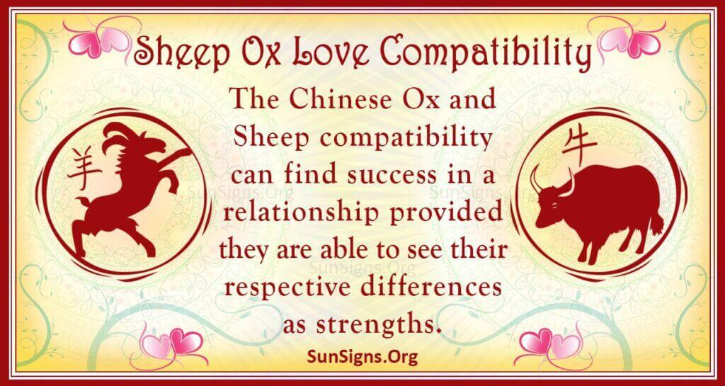 sheep ox compatibility