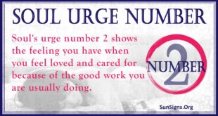 soul urge number 2