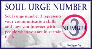 soul urge number 3