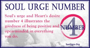 soul urge number 4
