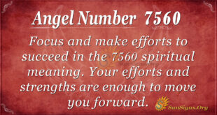 7560 angel number