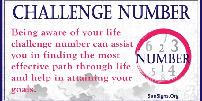 Challenge Number