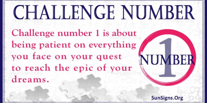 Challenge Number 1