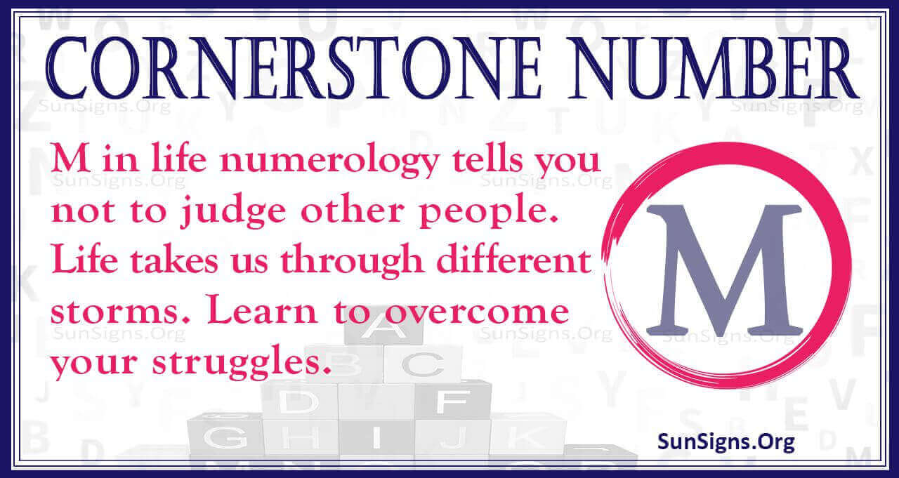Numerology Cornerstone Number M Ways To Make Peace