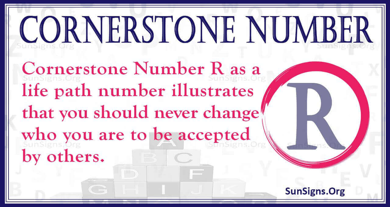 Numerology Cornerstone Number R Supporting Your Family