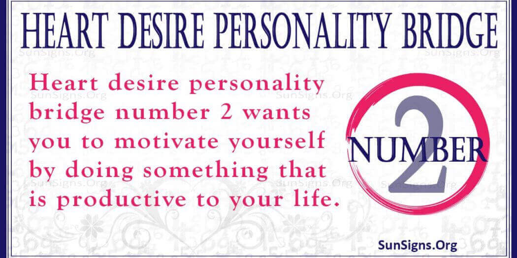 Numerology Heart Desire Personality Bridge Number 2 Concentrate