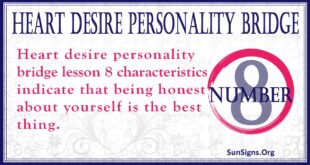 heart desire personality bridge number 8