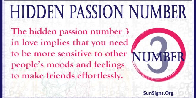 hidden passion number 3