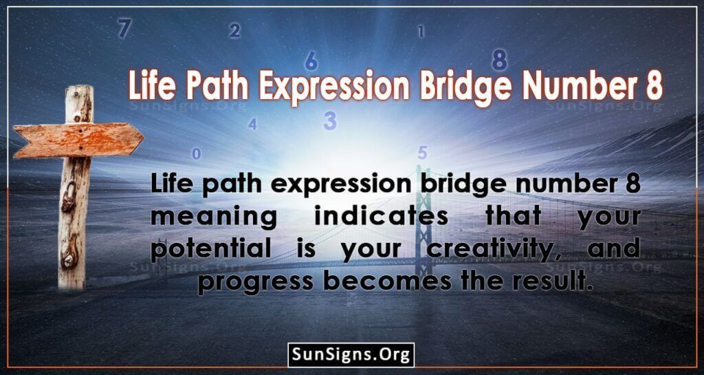 Life Path Expression Bridge Number 8