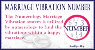 marriage vibration number