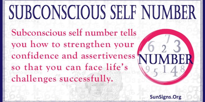 Subconscious Self Number
