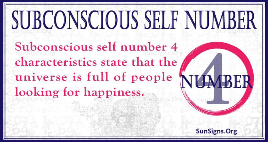 Subconscious Self Number 4