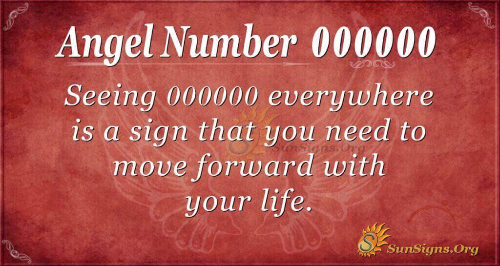 Angel Number 000000