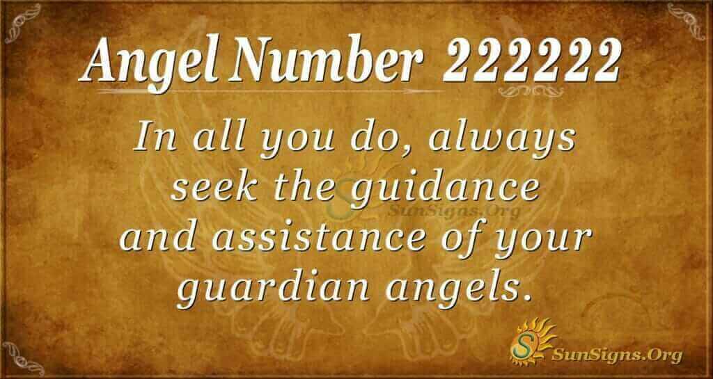 Angel Number 222222