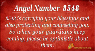 8548 angel number