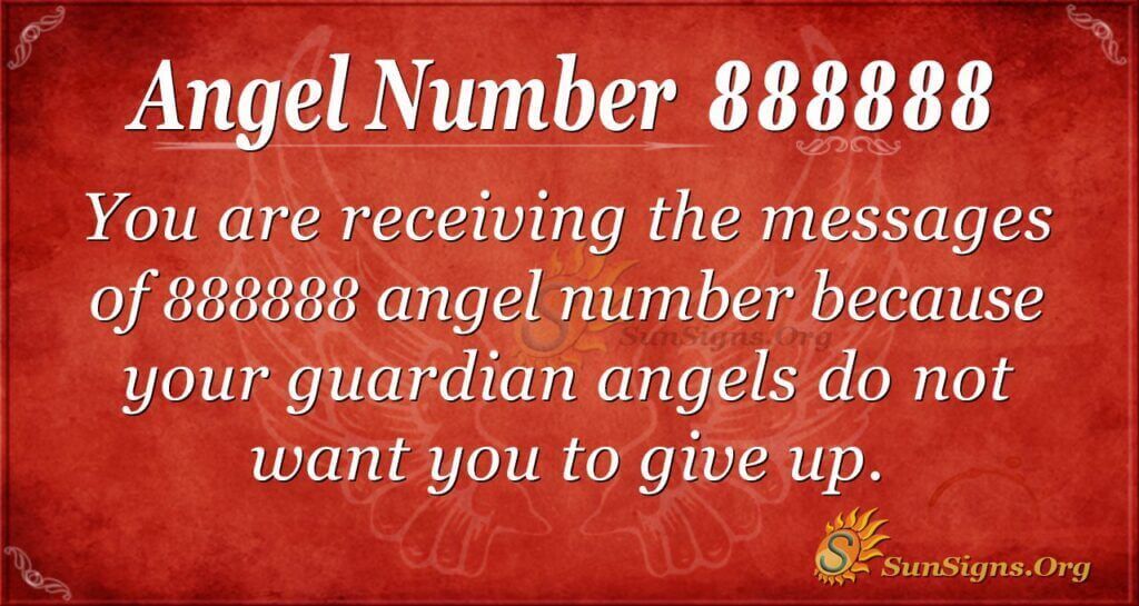Angel Number 888888