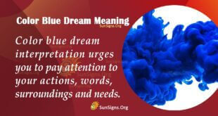 Color Blue Dream Meaning