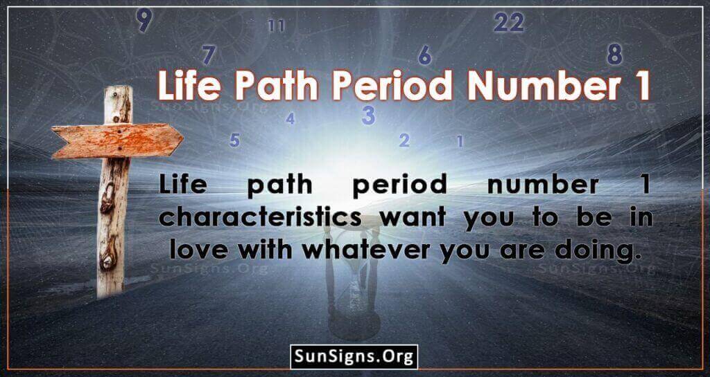 Life Path Period Number 1