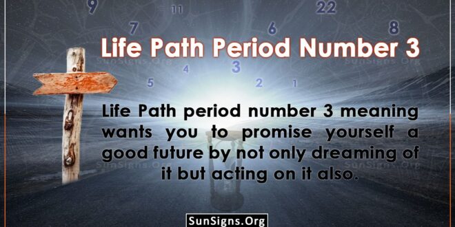 Life Path Period Number 3