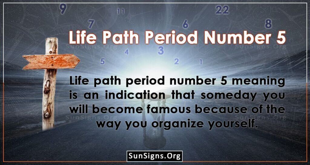 Life Path Period Number 5