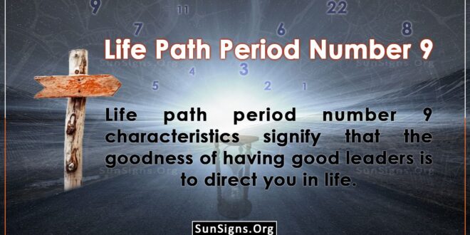 Life Path Period Number 9
