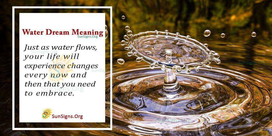 Seeing Water In Dreams Meaning, Interpretation and Symbolism
