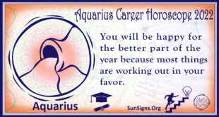 aquarius career horoscope 2022