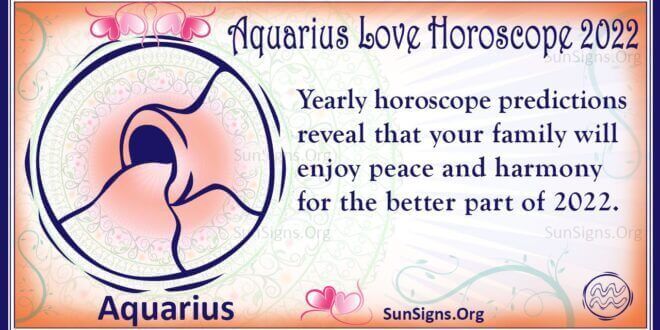 aquarius love horoscope 2022