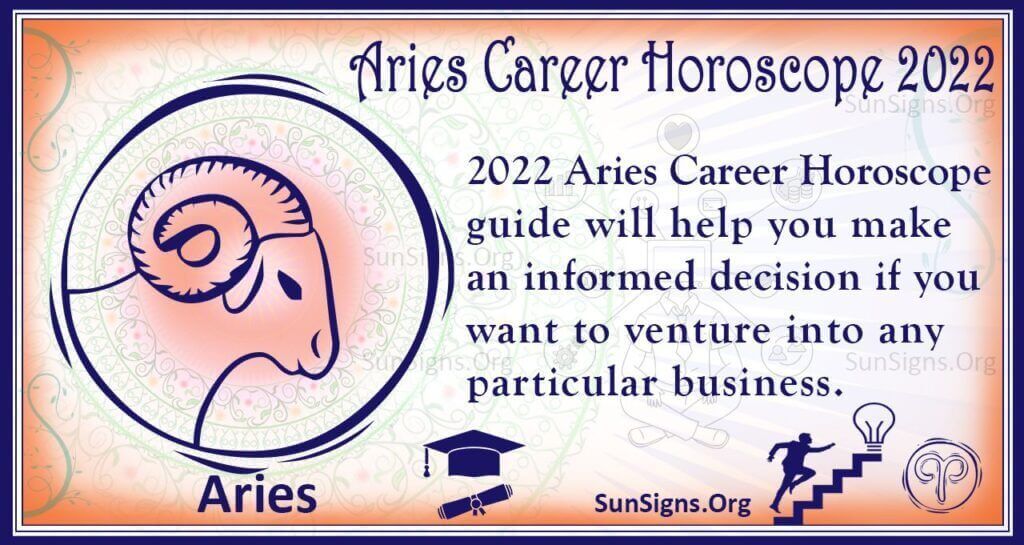 aries career horoscope 2022